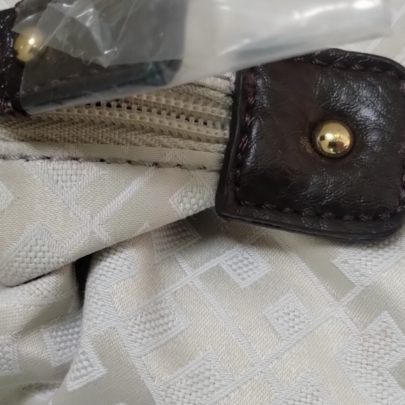 NWT Tommy Hilfiger SIGNATURE 2012 Bowler Bag a la Gucci's Original st… - Picture 5 of 14